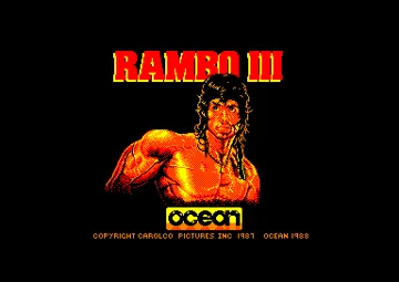 Rambo III (1988)(Ocean Software)[cr GPA] screen shot title